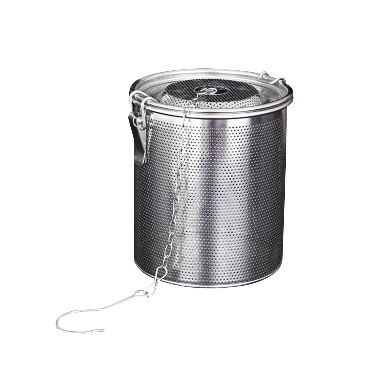 Mehlsieb Filtern Lebensmittelsieb Feinmaschiges Küchenwerkzeug Hot Pot Gewürzbeutel Edelstahl Home Schlackentrennung Sole,Mehlsieb(10cm)