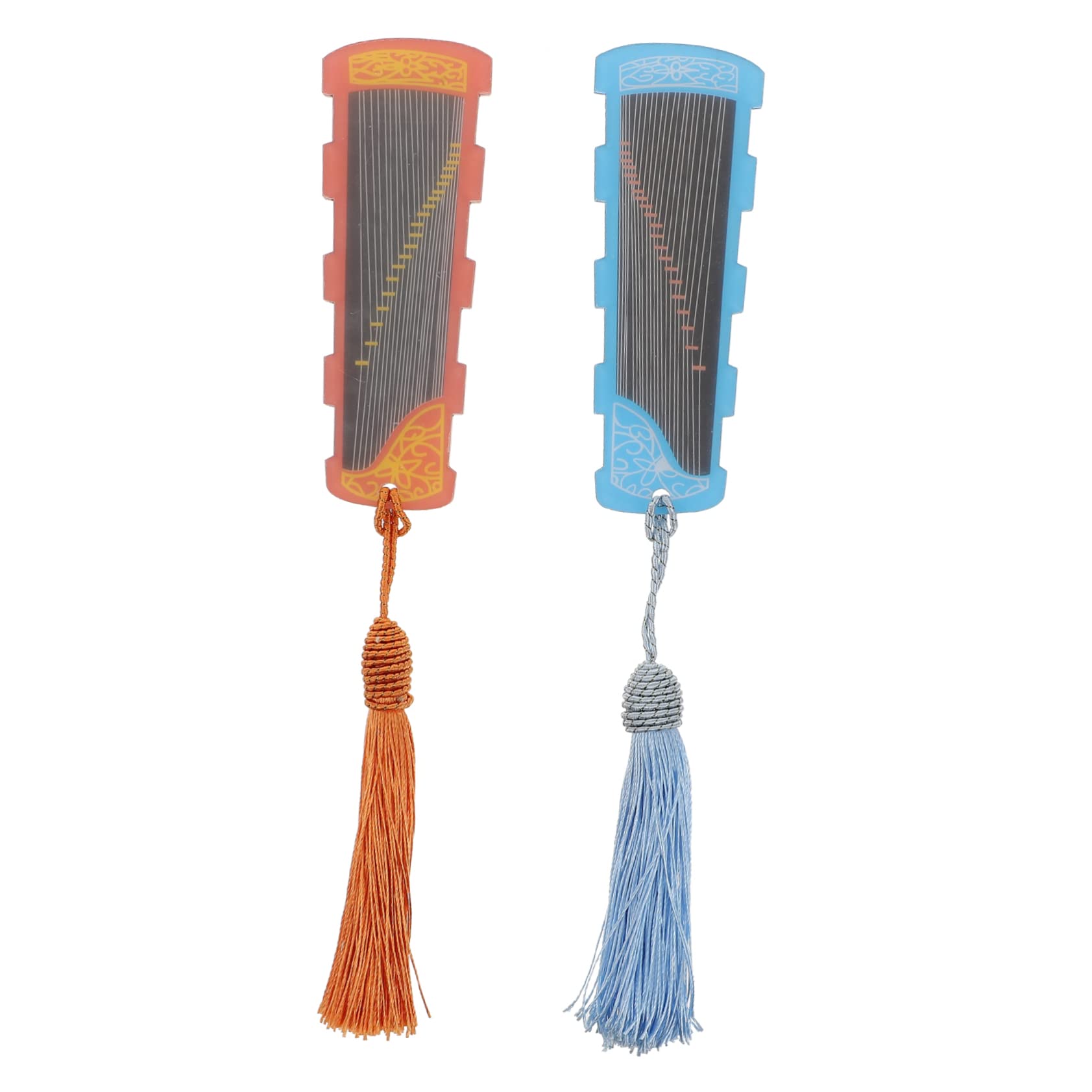 Toddmomy Practical Nail Pick Storage Device Guzheng Acrylic Accessory Pick Wrap Card Anti-lost Nail Holder