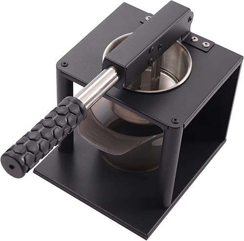 Miniatura 2 de Ricer de papas de gran capacidad, triturador y triturador de papas con 2 discos intercambiables, triturador de papas de acero inoxidable, exprimidor