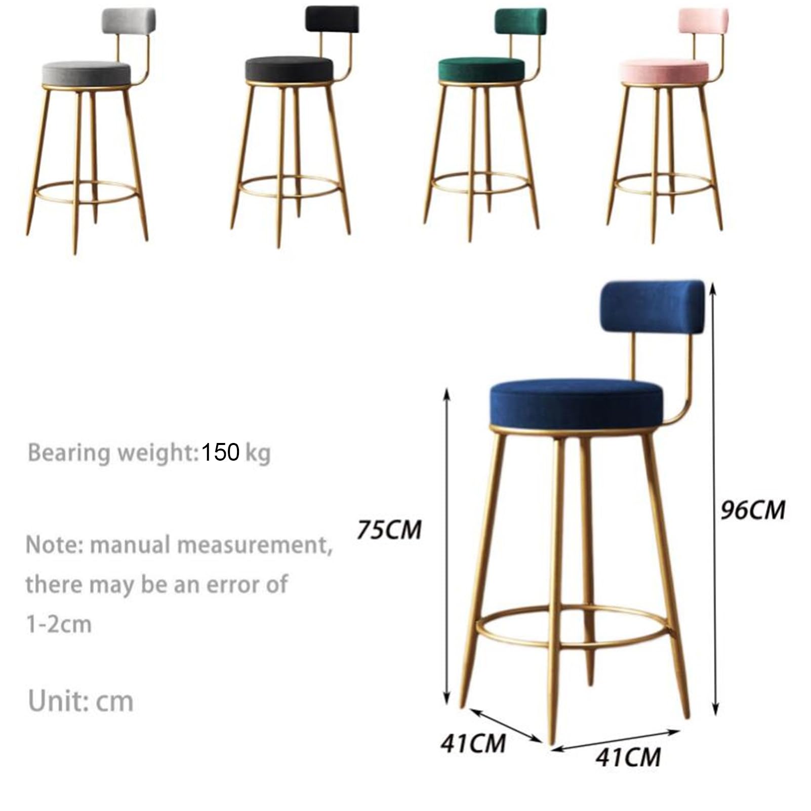 Amazon｜モダンなカウンターの高さのバースツール、セットダイニング