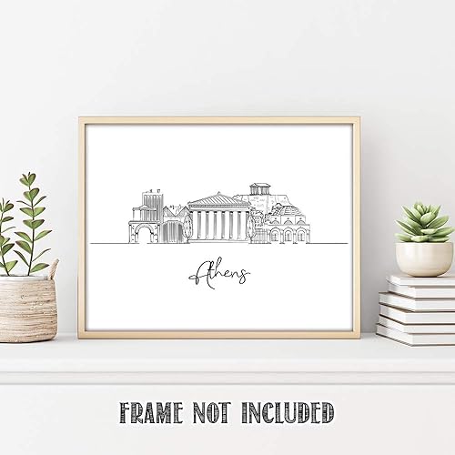 Vista 150 de TJ Originals - Barcelona, Madrid y España vistas de la ciudad, arte de pared ilustrado a mano, decoración de pared de sala de estar - Pósteres