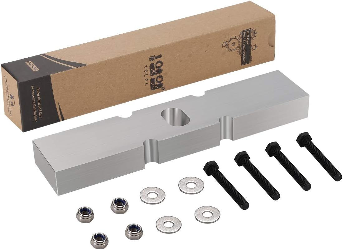 10L0L Golf Cart Low Pro Front End Lift Block,1 inch Lift Kit for Club Car DS Gas & Electric