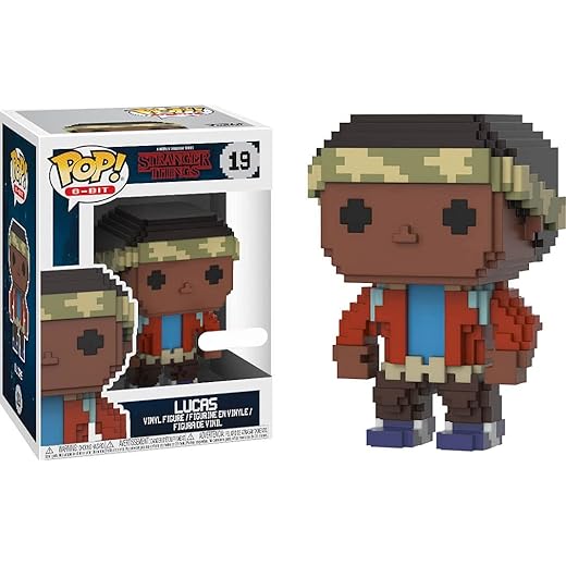 Funko 8 Bit Pop!: Stranger Things Lucas Collectible Figure