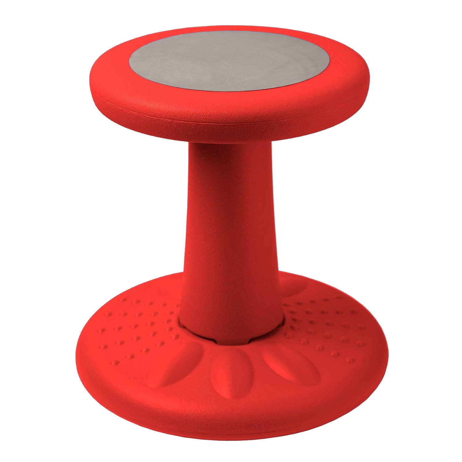 (36cm , Red) - Active Kids Chair - Active Chairs for Toddlers, Pre-Schoolers & Children Who Can't Sit Still - Great 36cm Wobble Chair for Kids with ADD/ADHD - Corrects Posture Red - Age range 3-7y