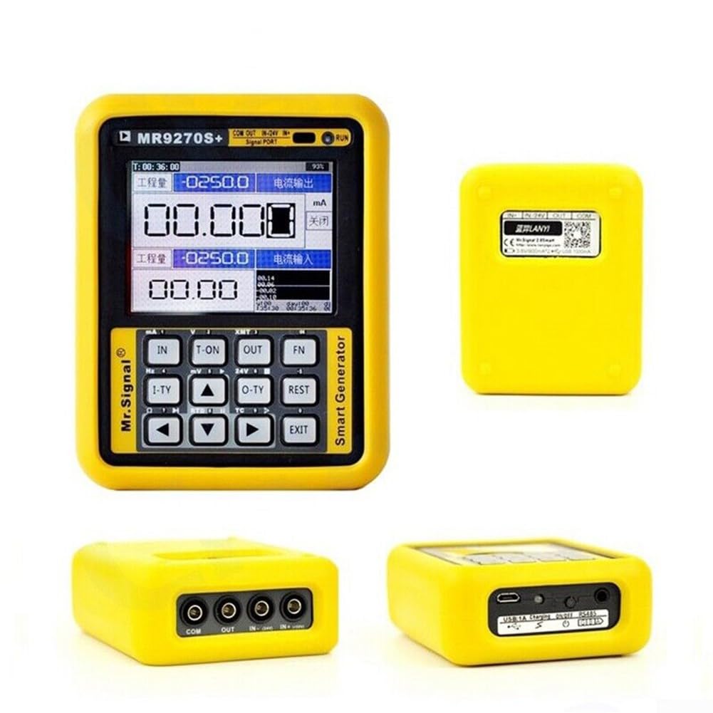 SPORTARC Générateur de signal convivial MR9270S + générateur de signal HART, thermocouple de tension de courant d'étalonnage (MR9270S+ Hart)