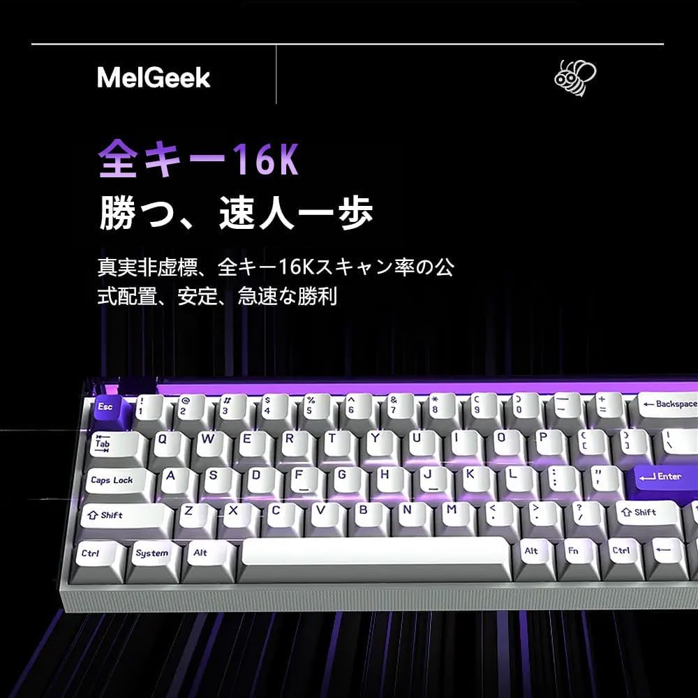 NANO68 Pro】 ラピトリ ゲーミングキーボード 磁器式 0.01mm