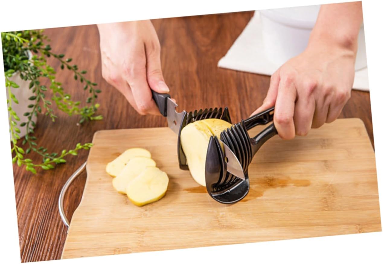 Handheld Tomato Slicer Holder Multipurpose ABS Clamp Tool