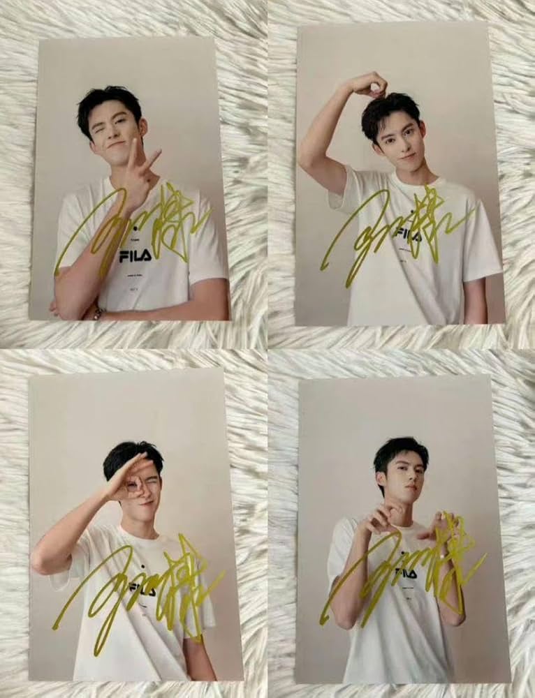 Amazon.co.jp: 王鹤棣 蒼蘭訣 ワンホーディー サイン入り 写真 W2 : ホビー