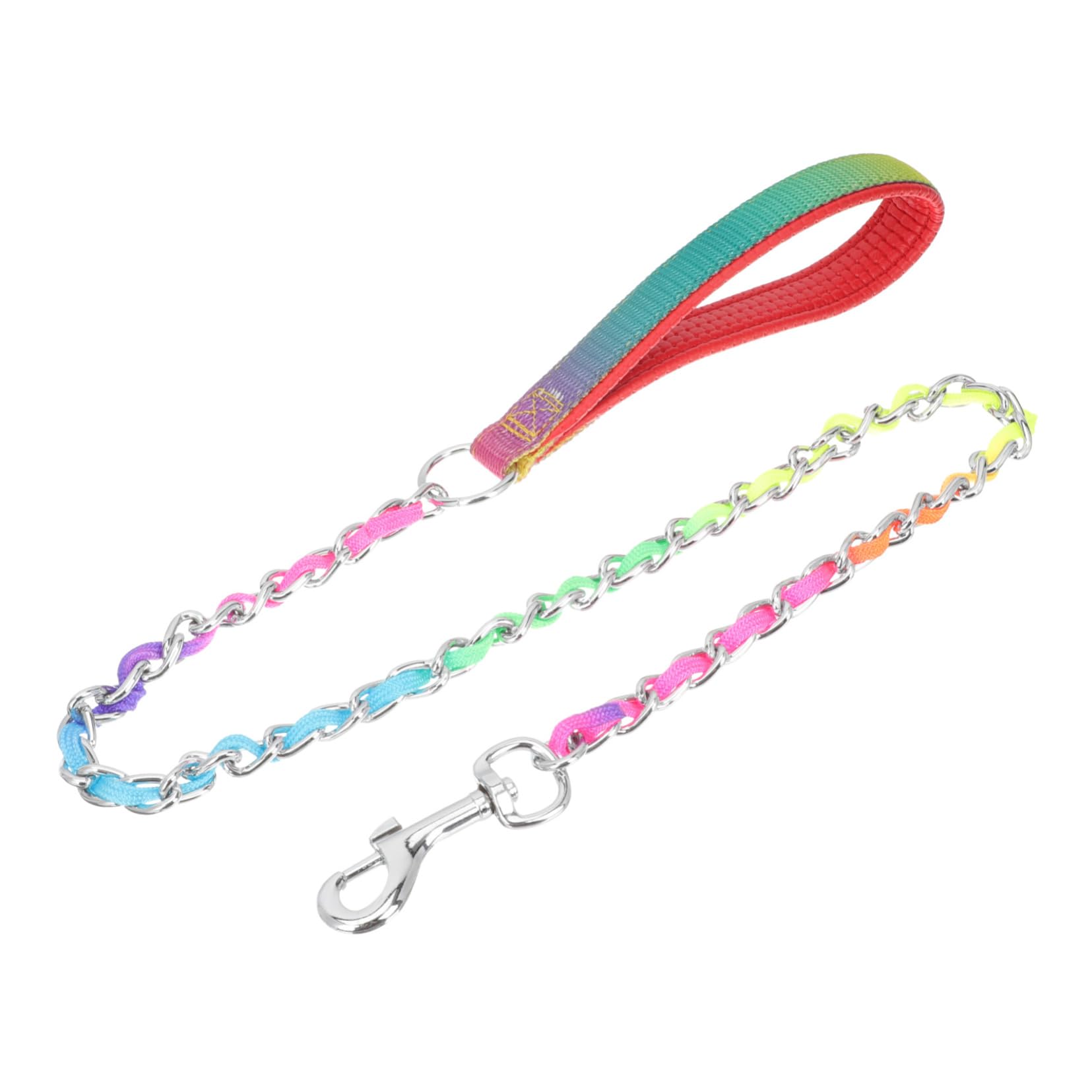 SUPVOX 2piezas Correa De Perro De Resistente Al Desgaste Cuerda De Cadena para Mascotas para Actividades Al Aire y Entrenamiento De Perros