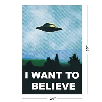 Amazon.co.jp: I Want to Believe – Framed TV Showポスター