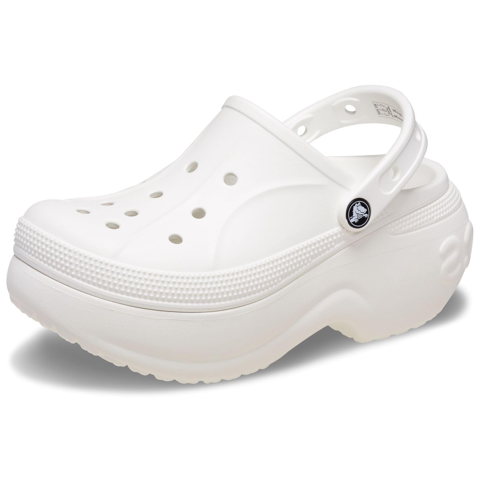 Crocs, Unisex Adult, Bella Clog, White, 4 UK Men/ 5 UK Women