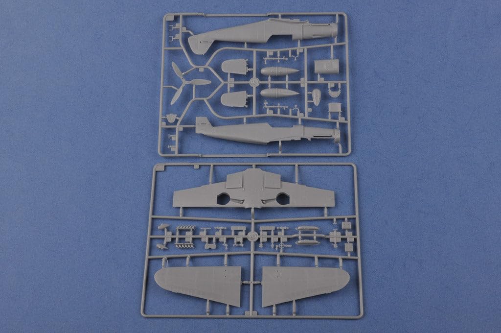 Hobbyboss 207.647,5 cm Messerschmitt bf109g-6 modellino, Scala 1: 48