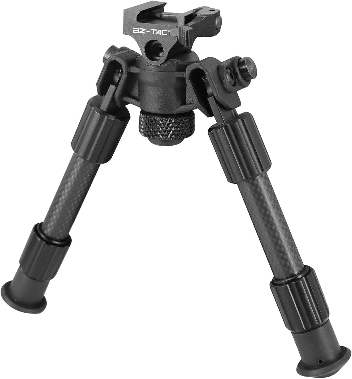 Durable Sturdy Portable Carbon Fiber Bipod Picatinny Quick Detach Head for Rifles Adjustable Height for Shooting Hunting Accessories