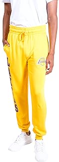 UNK NBA Soft Terry Los Angeles Lakers - Pantalón Deportivo para Hombre, Color