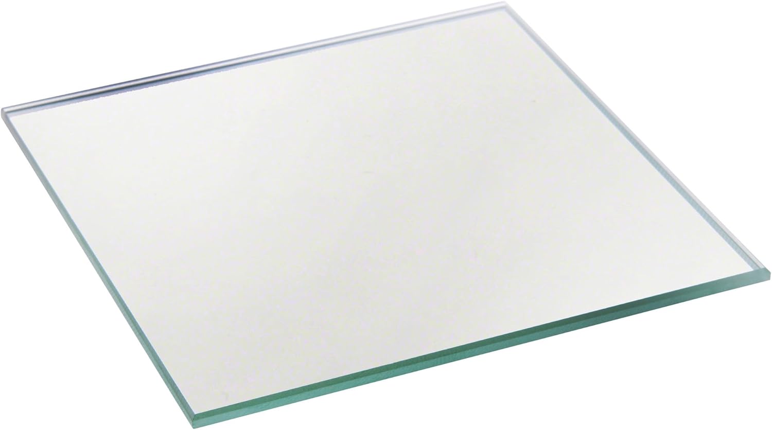 Plymor 3.5" Square, 3mm Thick Non-Beveled Glass Mirror, Pack of 12