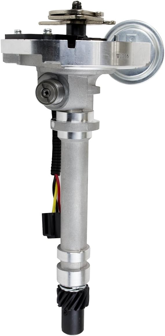 Top Street Performance HEI Distributor with Mechanical Tach Drive for Chevy Corvette V8 - Red