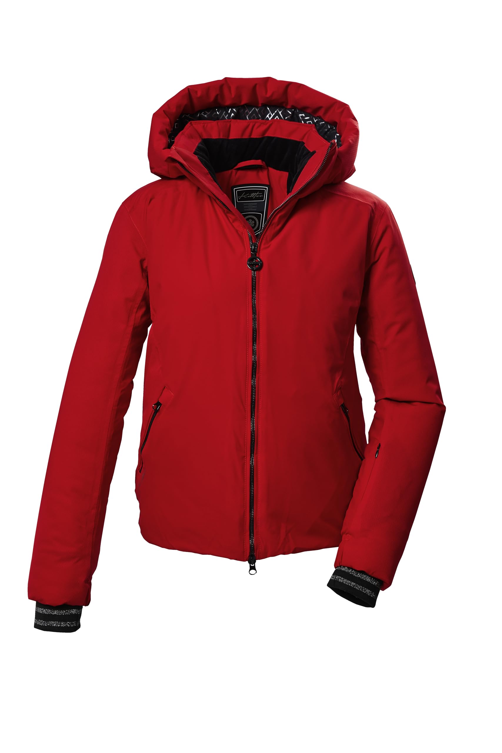 Killtec Damen Ksw 103 Wmn Ski Jckt Skijacke/Funktionsjacke mit abzippbarer Kapuze und abzippbarem Schneefang