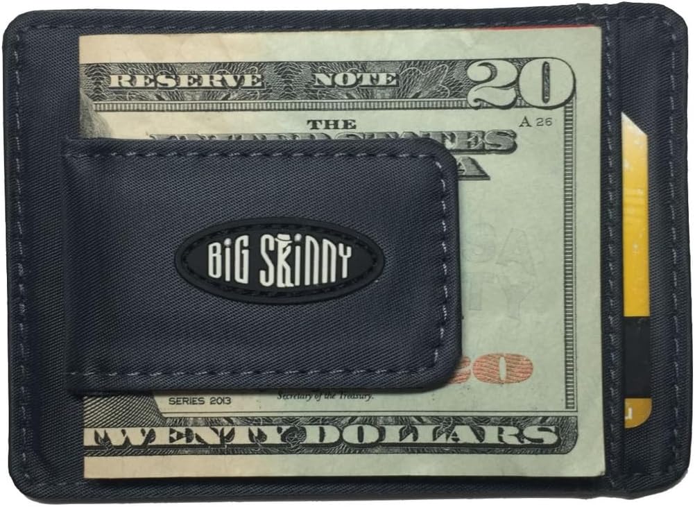 Big Skinny Men's Magnetic Money Clip Slim Wallet, Holds Up to 12 Cards - Image 2