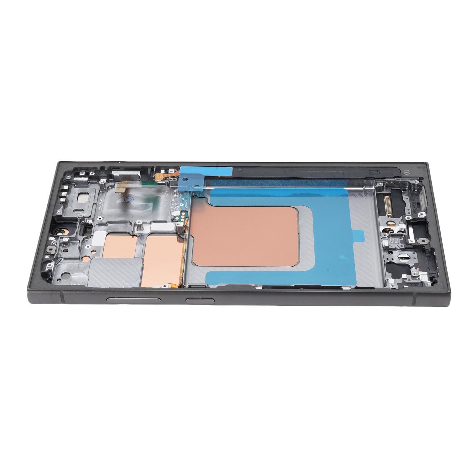 Alomejor Wymiana Ekranu Telefonu do S24 Ultra 5G Digitizer z obsługą Linii Papilarnych Zespół Ekranu 6,8 Cala dla łatwej Instalacji (BLACK)