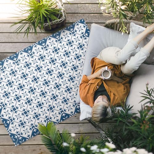 Tapis d'extérieur imperméable et résistant à la décoloration en PVC - 3