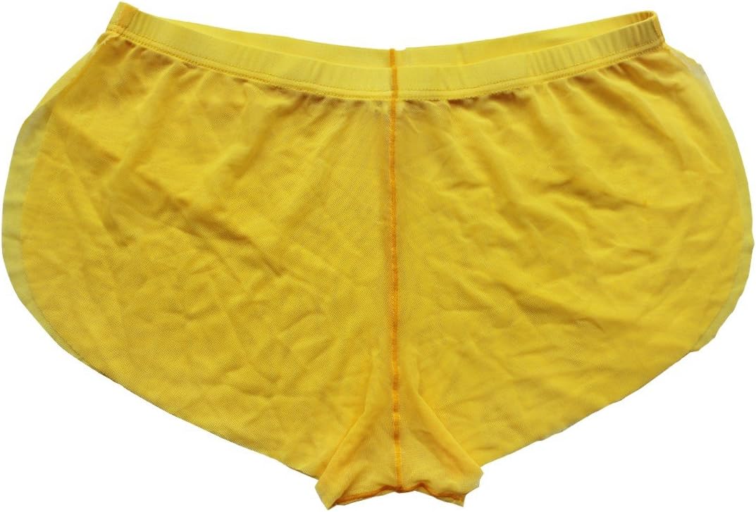 iiniim Men's Split Side Sexy Breathable Boxer Briefs Shorts Underwear