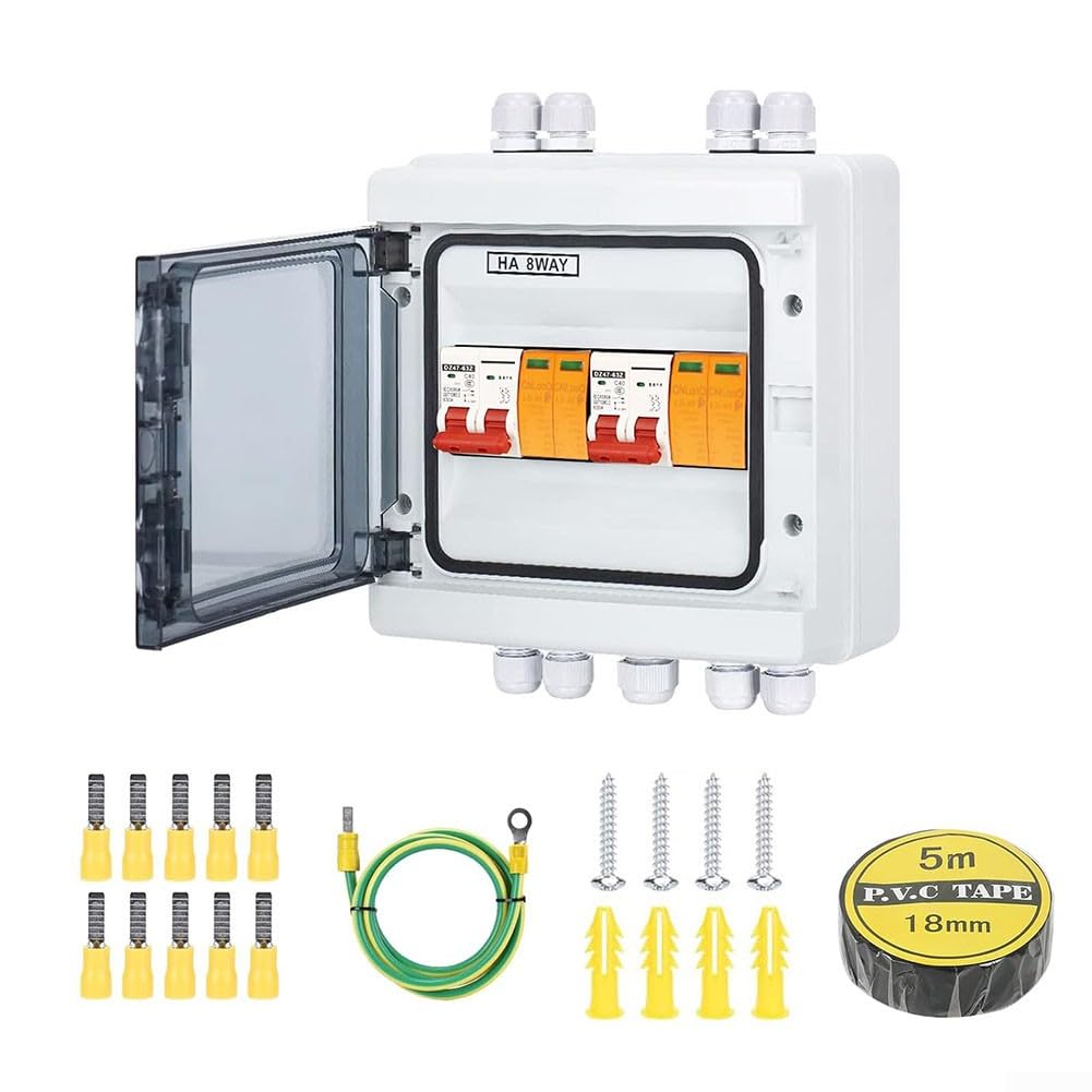DC500V Solar Trennschalter – 2 In 2 Out PV Kombibox Für Deine Anlage