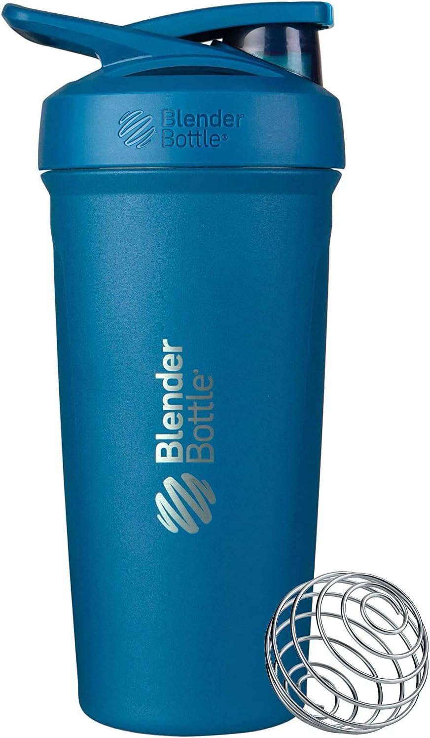 BlenderBottle Strada Shaker Cup Insulated Stainless Steel Water Bottle