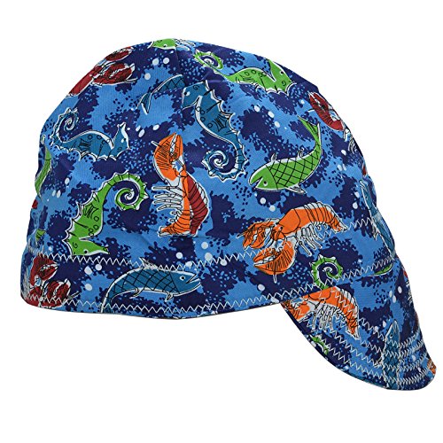 Gorra para soldador de algodón con malla interior miniatura 3