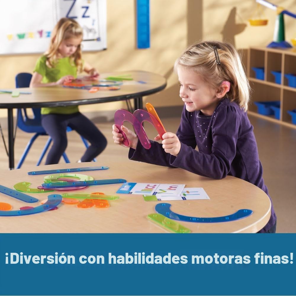 Learning Resources Set de Actividades para la construcción de Letras
