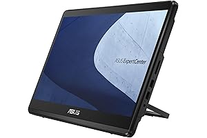 ASUS AiO E1600 All-in-One Desktop PC, 15.6-inch HD Touchscreen & Fast Performance.