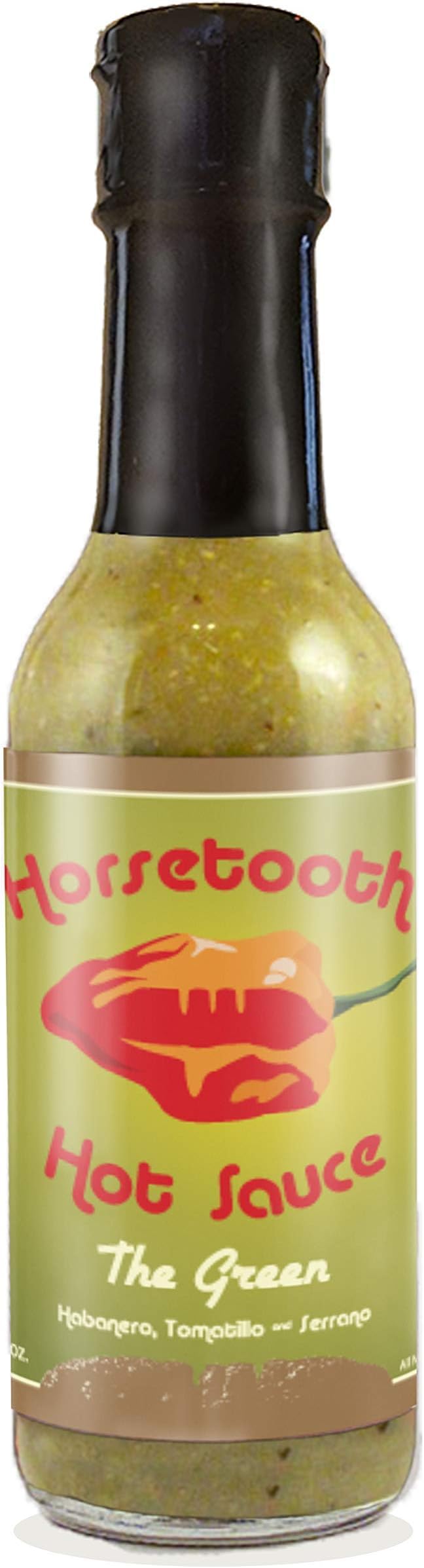 HORSETOOTH HOT SAUCE Sauce, The Green Hot, 5 Ounce