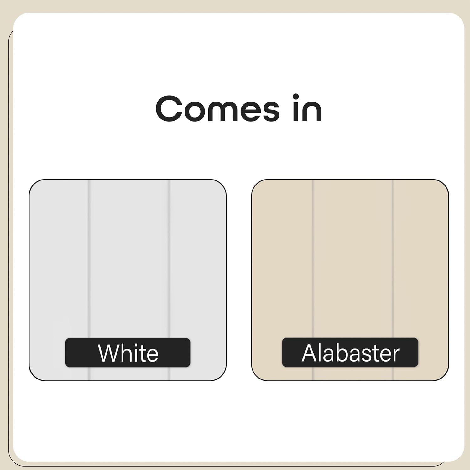 Vertical Hard Window Patio Blinds - White, 84" L x 78" W Plain & 3-1/2-Inch Vane - Easy Installation for All Patio Doors, Hardware Included - Aluminum Track for Durability, Anti-Static Slats