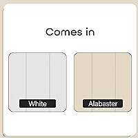 Vista 5 de Persianas verticales duras para ventana de patio, color blanco, 84 pulgadas de largo x 78 pulgadas de ancho y paletas de 3-1/2 pulgadas, fácil