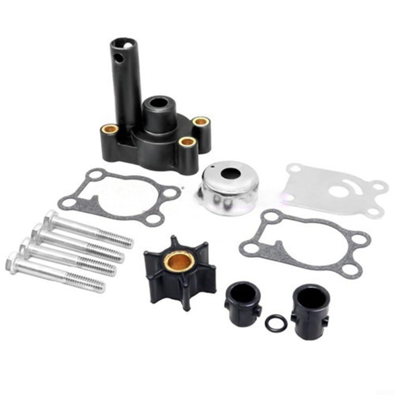 Kit di riparazione per pompa dell'acqua fuoribordo marina per Johnson per motori Evinrude 2-8HP 396644 Set di parti di ricambio per guarnizione della girante