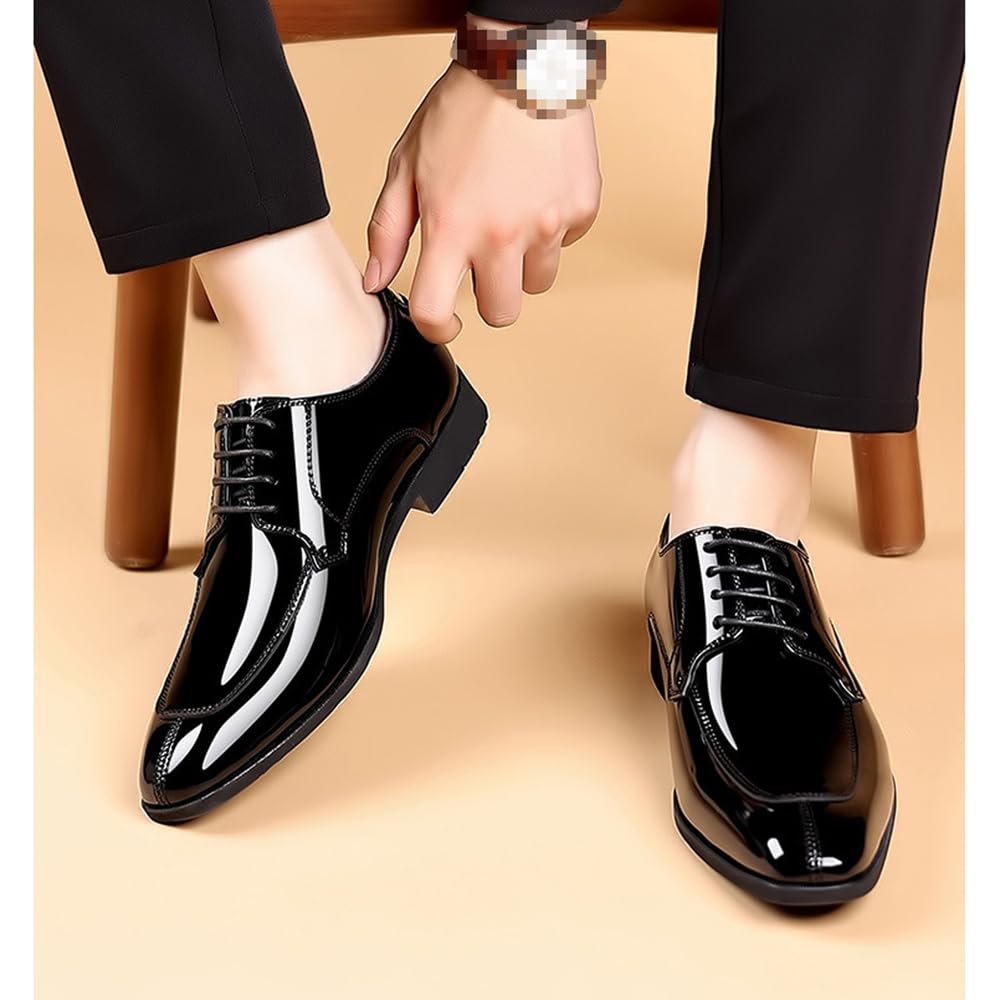 Scarpe Oxford Derby Uomo Eleganti per Matrimoni Ufficio