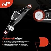 Vista 5 de Regulador de ventana A-Premium sin motor de reemplazo para BMW E90 E91 323i 325i 328i 330i 335i M3 para la parte posterior derecha del lado