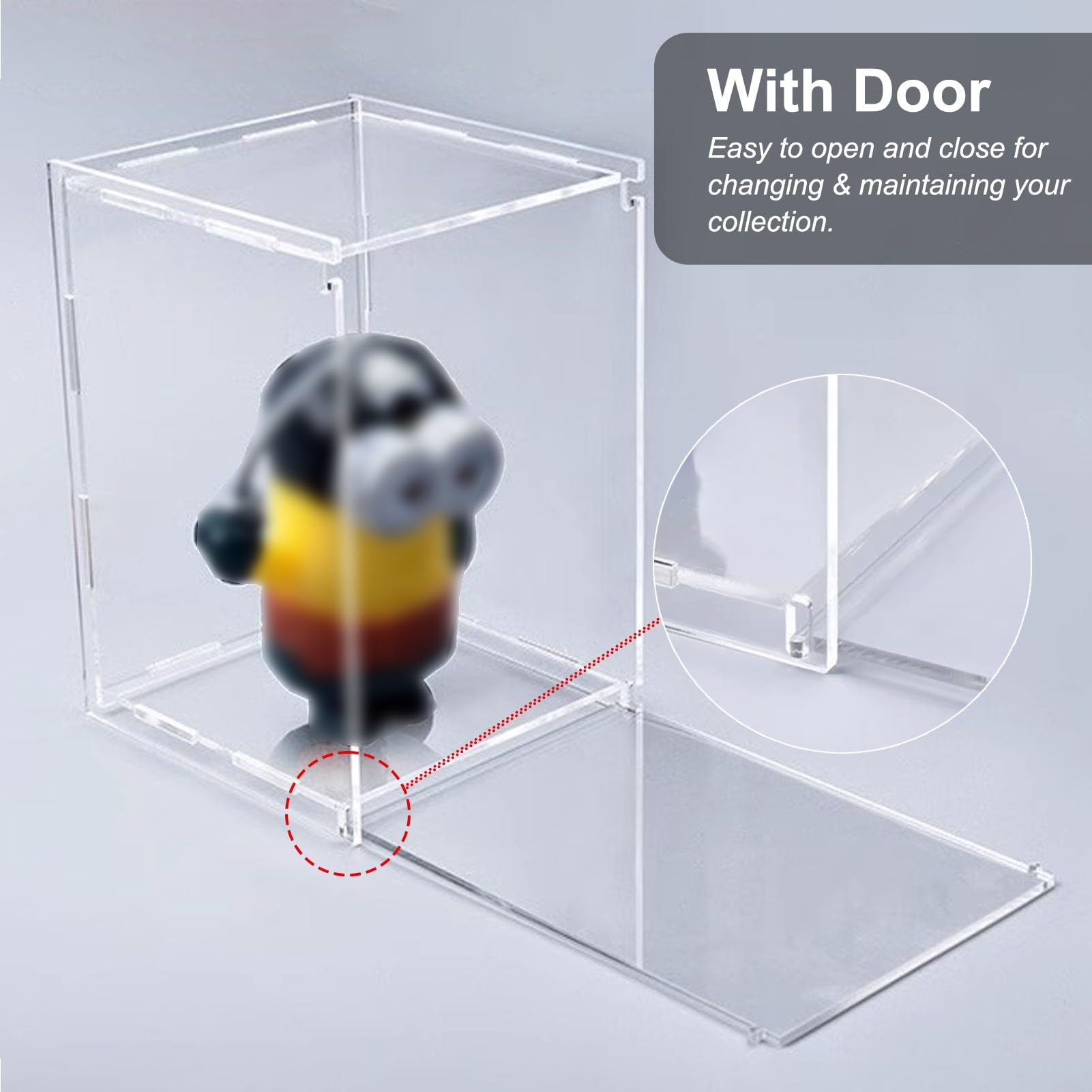 Amazon.com: WhamtL Acrylic Display Case Plastic Display Case with