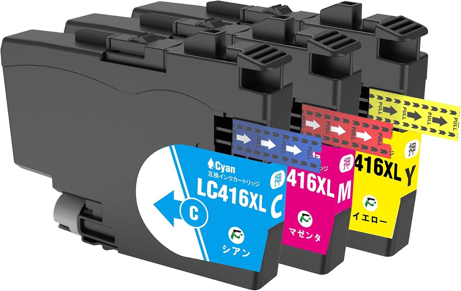 Amazon.co.jp: ブラザー 純正 互換インクカートリッジ LC416XL 4色