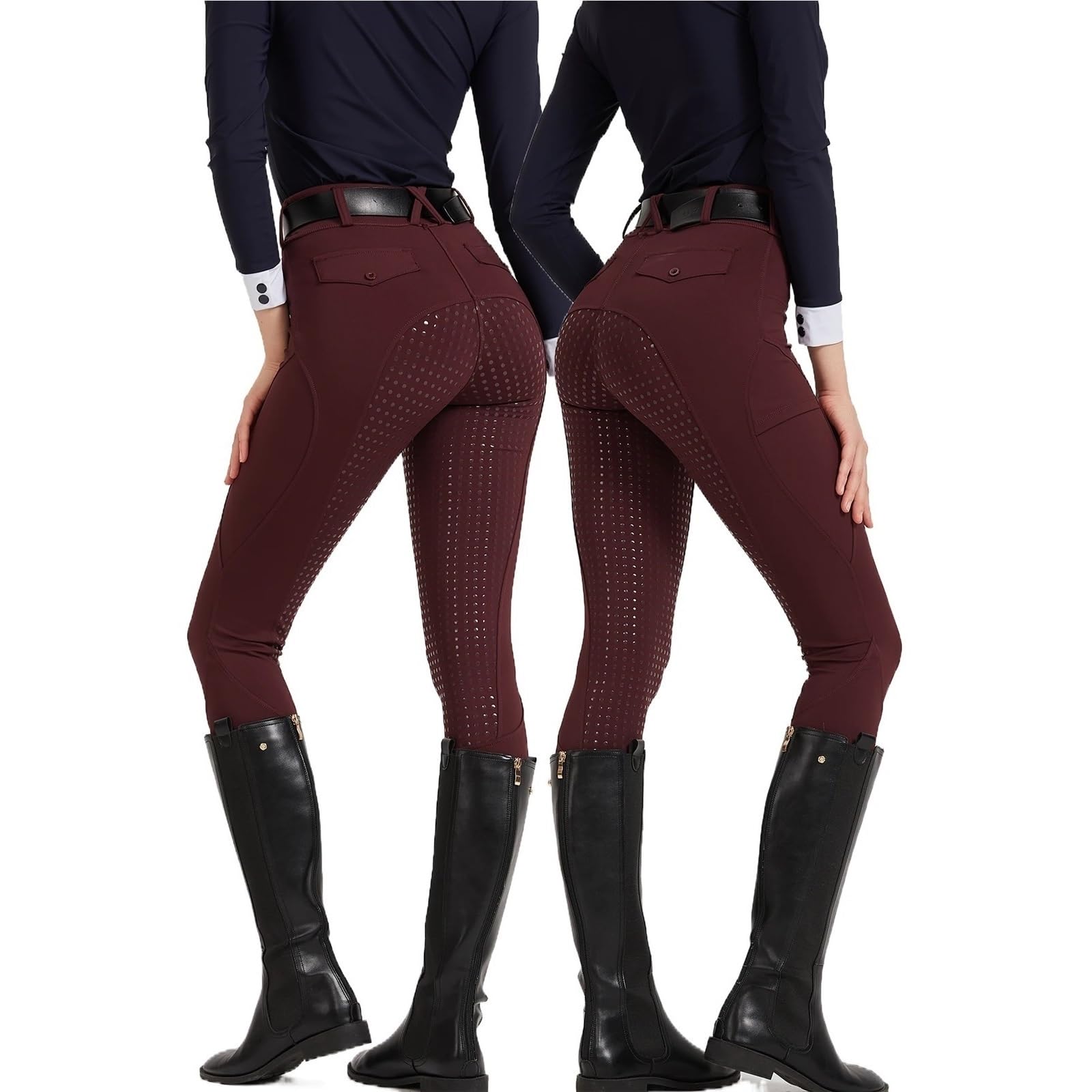 Reithose aus Silikon, rutschfest, schnelltrocknend, eng anliegend, for Radsportprüfungen Für Reitsport