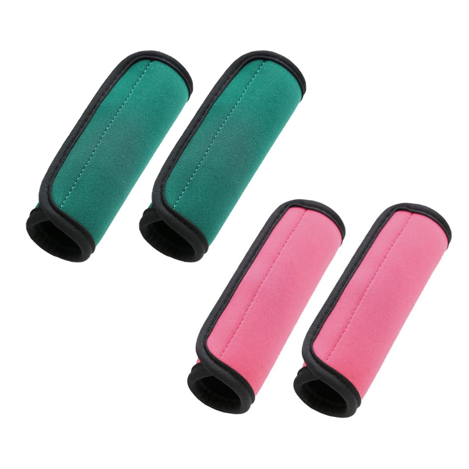 4-Piece Chair Handle Cushion Pad Set, Pink and Green Furniture Handle Protector, Anti-Collision Safety Cover for Home Doors-image-38