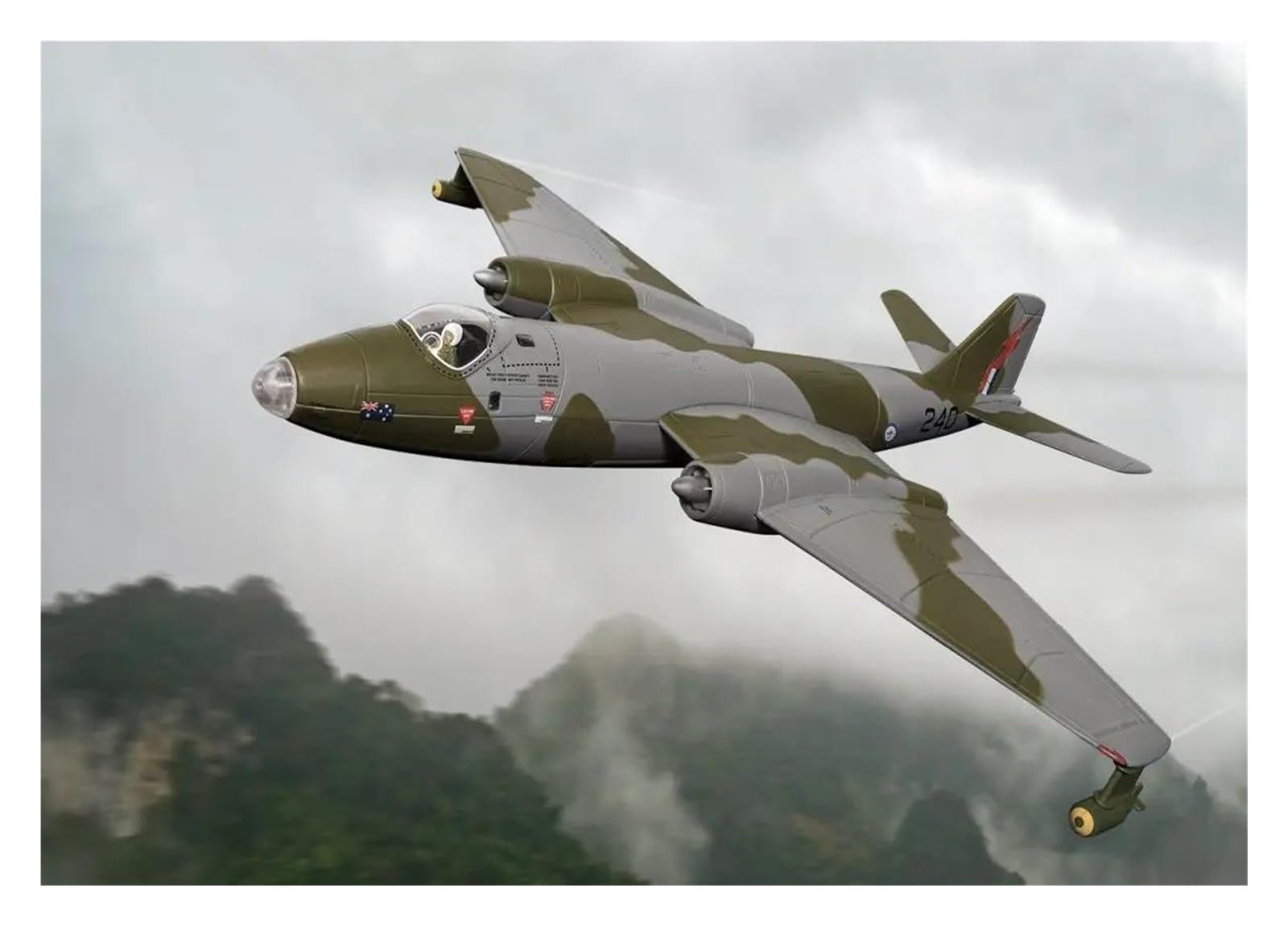 Modelo de avión GAF MK.20 Bomber AA34710 regalo para coleccionistas de aviación militar