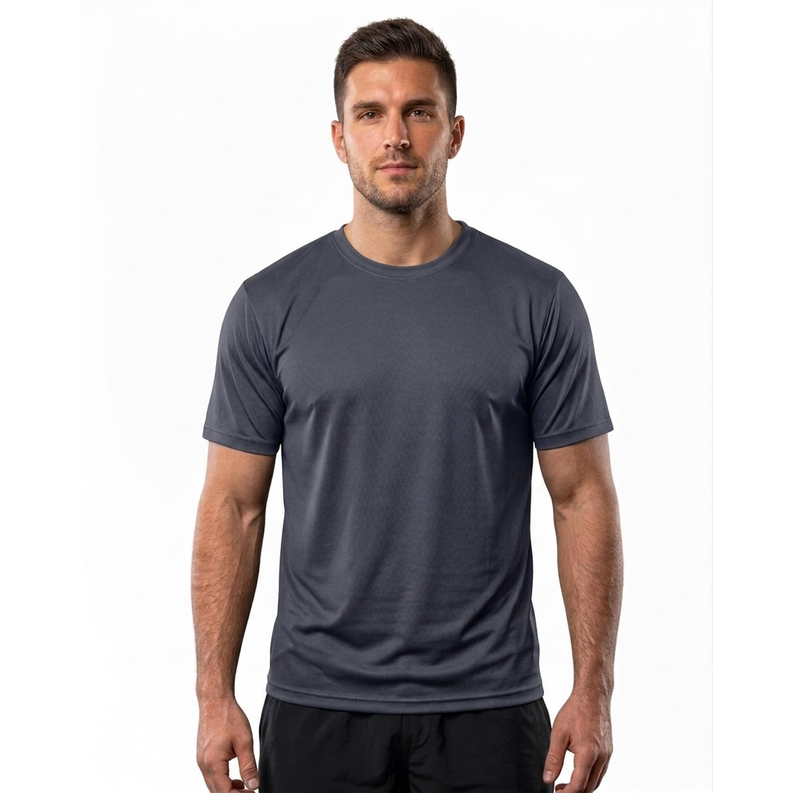 Toro Activa 3/5 Pack Mens Active T-Shirts Quick Dry Short Sleeve Tops Moisture Wicking Athletic Running Workout Shirts