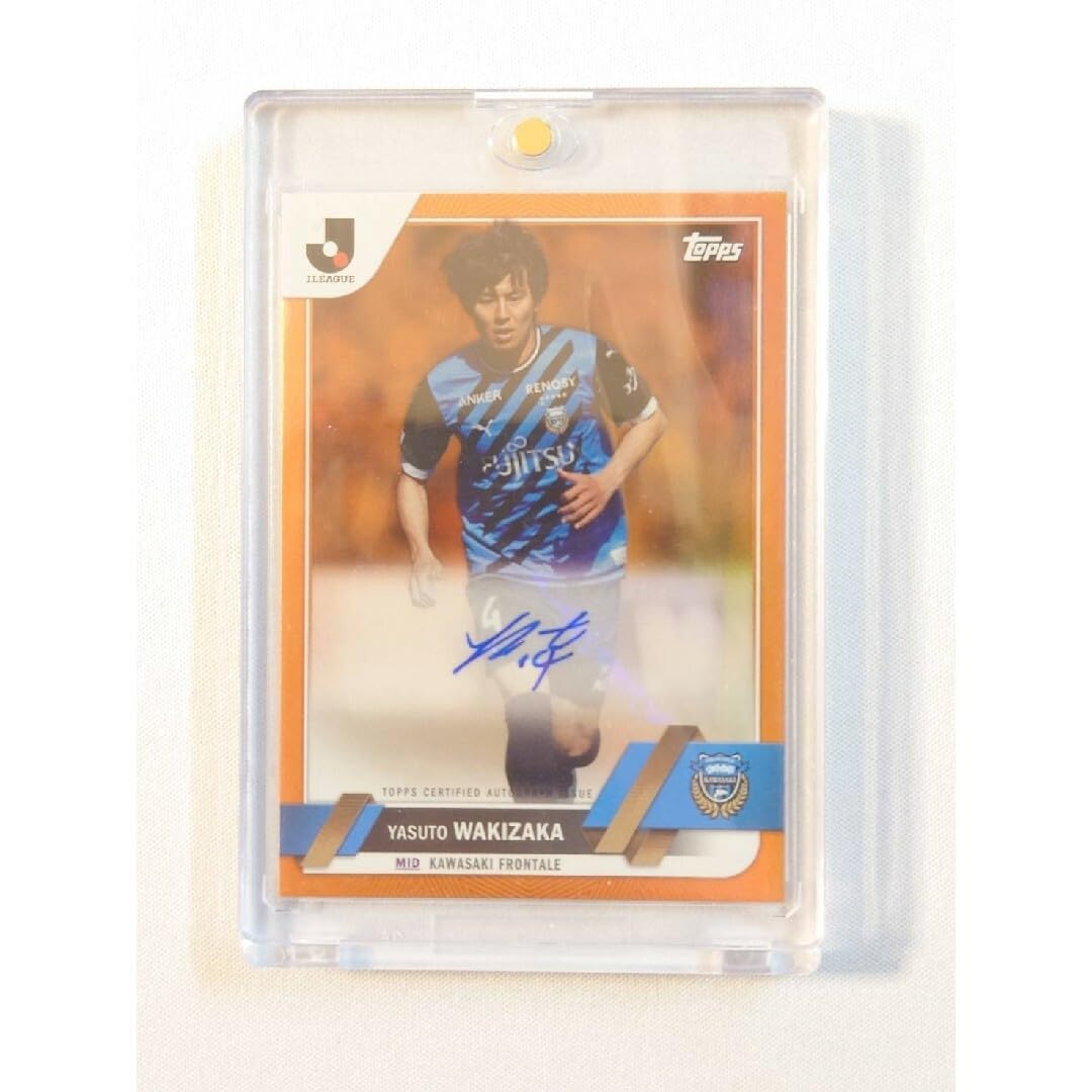 Amazon.co.jp: topps 脇坂泰斗 川崎フロンターレ 直筆サインカード 