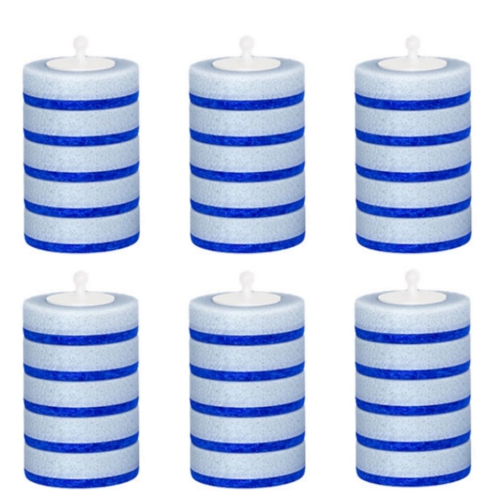 30 Ct Toilet Bowl Wand Refills - Disposable Scrub Pads 5X Cleaning Power Disinfecting Replacement Heads Compatible with