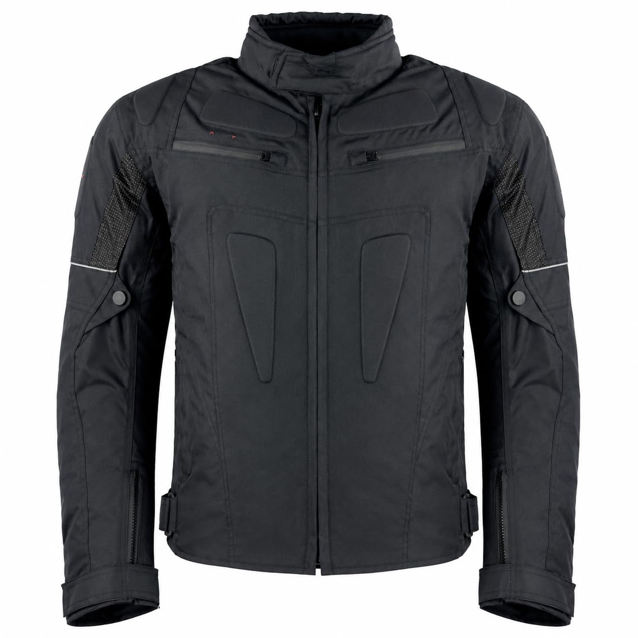 ROLEFF RACEWEAR Krótka kurtka motocyklowa z membraną przeciwdeszczową, protektorami CE i podszewką termiczną