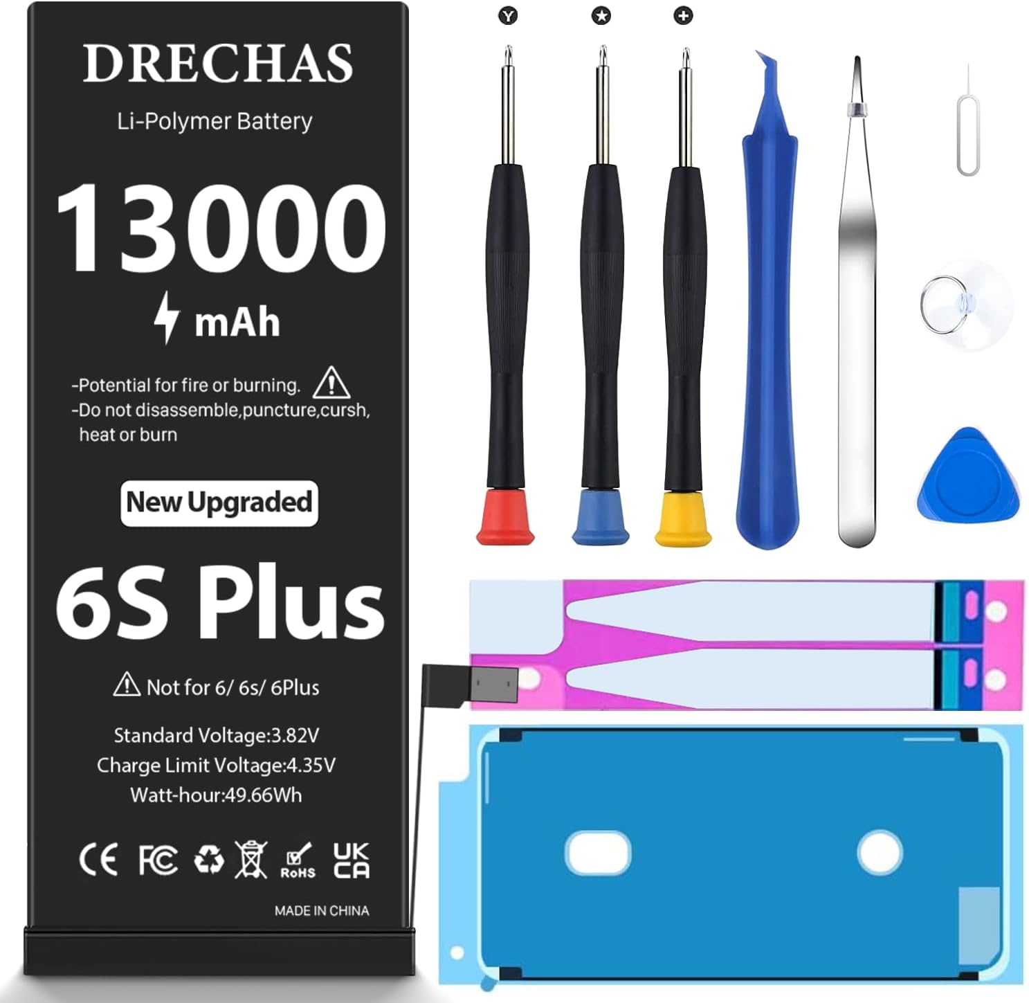 Batterie Longue Durée Iphone Batterie IPhone 11 DHLK - 3110 MAh - Performance Optimale - Garantie 2 Ans - Modèles A2111/A2223 Batterie Iphone 11 Original