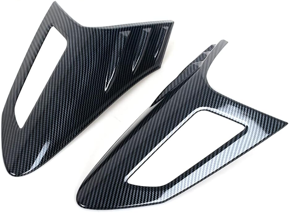 4Pcs Rear Back Lamp Tail Light Cover Trim Frame Protector Sticker Car Styling Accessory Compatible For Toyota CHR C-HR 2016 2017 2018(Silver)