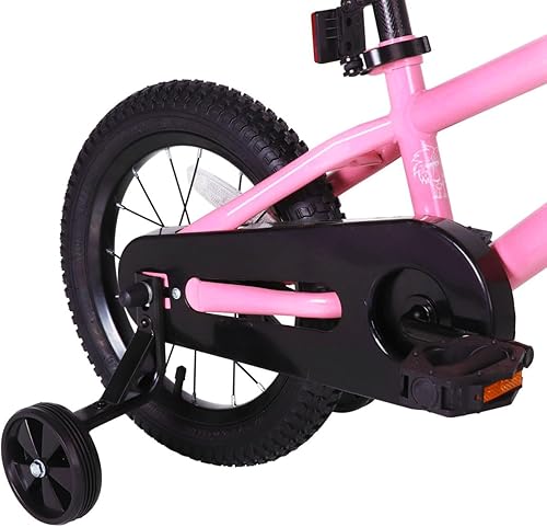 Miniatura 6 de JOYSTAR Bicicleta infantil para niños de 2 a 12 años, bicicletas para niños y niñas, 12 a 20 pulgadas, estilo BMX, con ruedas de entrenamiento,