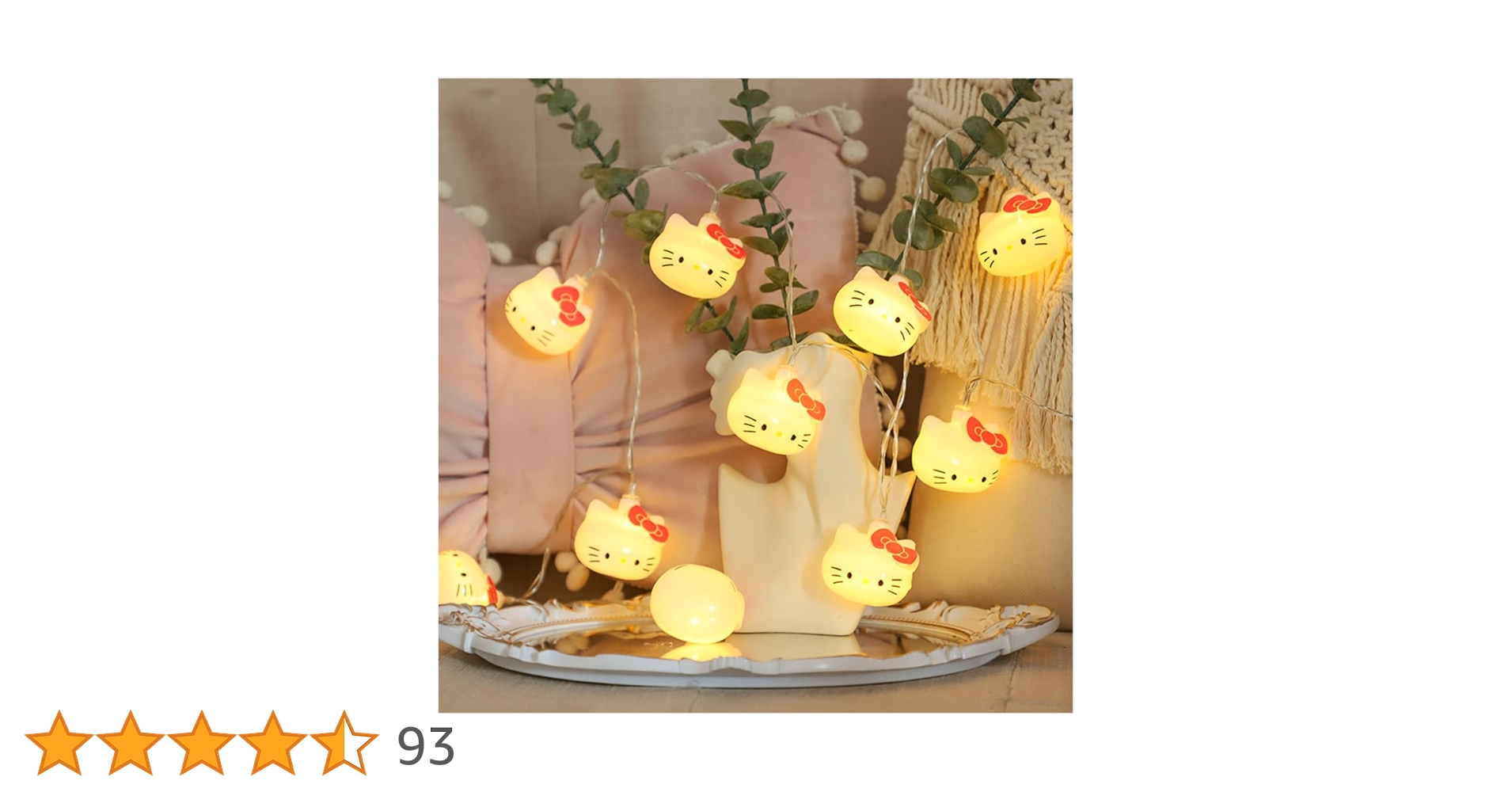 Amazon.co.jp: LEKIBOP ハローキティ 装飾ライト ギフト フェアリー