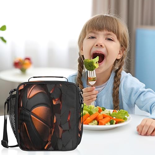 Miniatura 7 de Lonchera con estampado de cebra para niños, niñas, niños, bolsas de almuerzo con textura animal para adolescentes, lonchera aislada para la escuela,